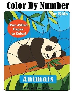 portada Color By Number for Kids: Animals Coloring Activity Book (Color by Number Books)