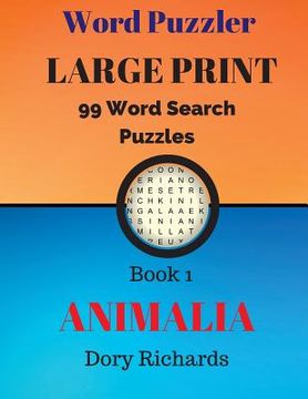 portada Word Puzzler: Animalia: 99 Absorbing Puzzles (en Inglés)