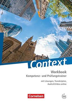 portada Context - zu Allen Ausgaben (Außer Bayern): Kompetenz- und Prüfungstrainer: Workbook mit Online-Materialien (en Inglés)