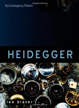 portada Heidegger: Thinking Of Being (key Contemporary Thinkers)