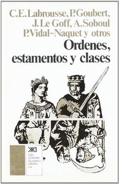 portada Órdenes, Estamentos y Clases (Historia) (in Spanish)