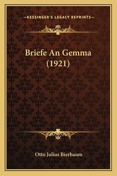 portada Briefe An Gemma (1921) (en Alemán)