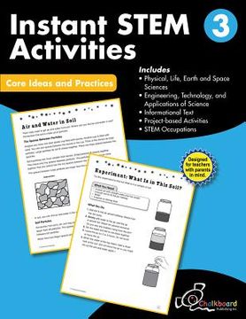 portada Instant STEM Activities Grade 3 (in English)