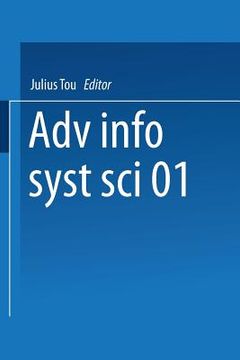 portada Advances in Information Systems Science: Volume 1 (en Inglés)