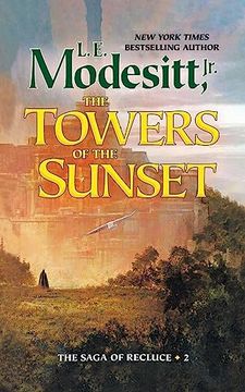 portada The Towers of the Sunset (Saga of Recluce, 2) (en Inglés)