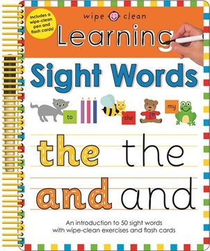 portada Learning Sight Words (Wipe Clean Learning)