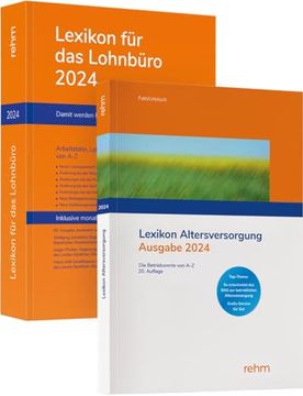 portada Buchpaket Lexikon Fã¼R das Lohnbã¼Ro und Lexikon Altersversorgung 2024 (en Alemán)