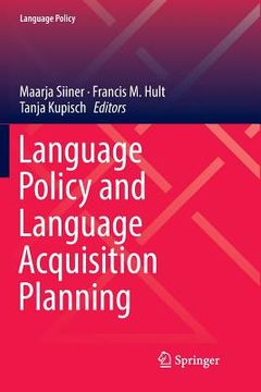 portada Language Policy and Language Acquisition Planning (en Inglés)