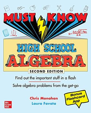 portada Must Know High School Algebra, Second Edition (en Inglés)