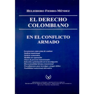 portada EL DERECHO COLOMBIANO EN EL CONFLICTO ARMADO (in Spanish)