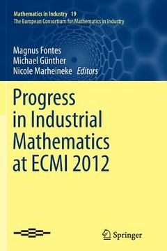 portada Progress in Industrial Mathematics at Ecmi 2012 (en Inglés)
