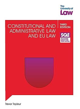 portada Sqe - Constitutional and Administrative law and eu law 3e (en Inglés)