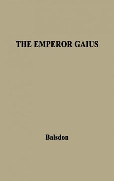 portada The Emperor Gaius (Caligula). (in English)