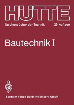 portada Bautechnik (Hütte - Taschenbücher der Technik) (German Edition)