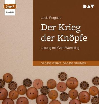 portada Der Krieg der Knöpfe: Lesung mit Gerd Wameling (1 Mp3-Cd) (in German)