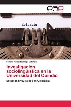 portada Investigación Sociolingüística en la Universidad del Quindío