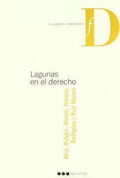 portada Lagunas en el Derecho (in Spanish)