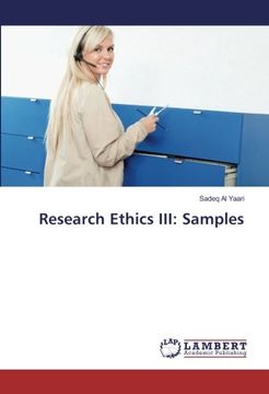 portada Research Ethics III: Samples