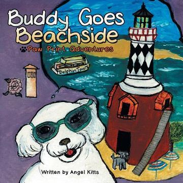 portada Buddy Goes Beachside: Paw Print Adventures (in English)