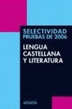 portada Selec. lengua y literatura (pruebas 2004)