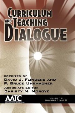 portada curriculum and teaching dialogue volume 14, numbers 1 & 2 (en Inglés)