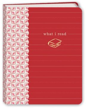 portada What i Read (Red) Mini Journal (in English)