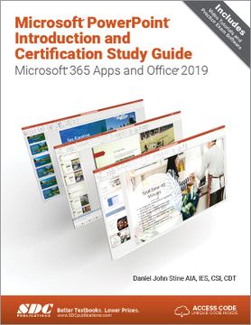 portada Microsoft PowerPoint Introduction and Certification Study Guide: Microsoft 365 Apps and Office 2019 (en Inglés)