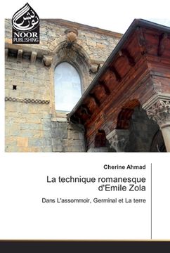 portada La technique romanesque d'Emile Zola (en Francés)