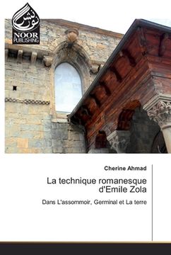 portada La technique romanesque d'Emile Zola (in French)