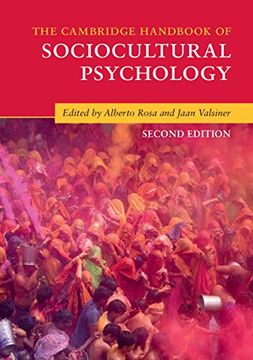 portada The Cambridge Handbook of Sociocultural Psychology (Cambridge Handbooks in Psychology) (en Inglés)