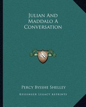 portada julian and maddalo a conversation (en Inglés)