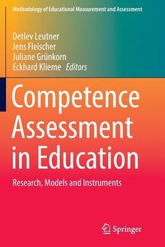 portada Competence Assessment in Education: Research, Models and Instruments