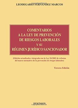 portada Comentarios a la ley de Prevencion de Riesgos Laborales y su Regi men Juridico Sancionador (3ª Ed. )