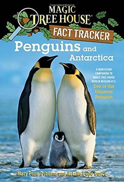 portada Magic Tree House Fact Tracker #18 Penguins and Antarctica (en Inglés)