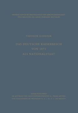 portada Das Deutsche Kaiserreich Von 1871 ALS Nationalstaat (in German)