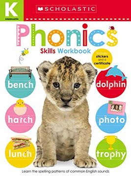 portada Kindergarten Skills Workbook: Phonics (Scholastic Early Learners) 
