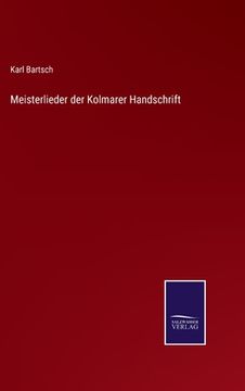 portada Meisterlieder der Kolmarer Handschrift (en Alemán)