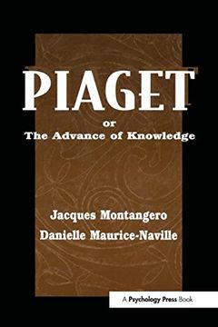 portada Piaget or the Advance of Knowledge: An Overview and Glossary (en Inglés)
