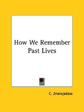 portada how we remember past lives (en Inglés)