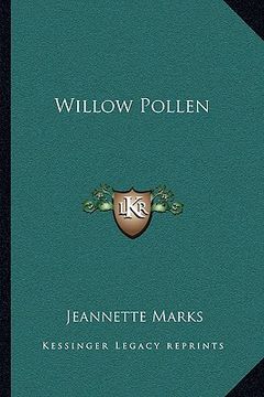 portada willow pollen (en Inglés)