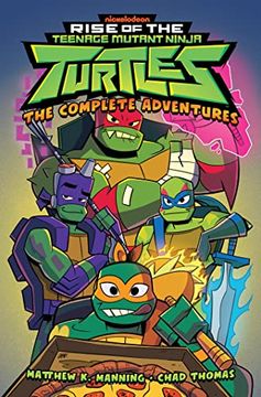 portada Rise of the Teenage Mutant Ninja Turtles: The Complete Adventures (en Inglés)