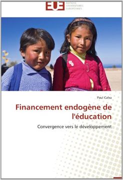 portada Financement Endogene de L'Education