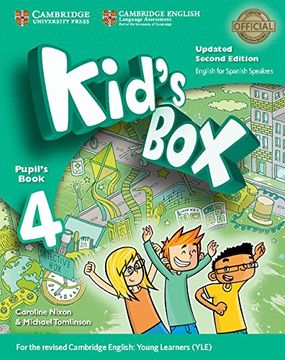 portada Kid's Box Level 4 Pupil's Book Updated English for Spanish Speakers (in English)
