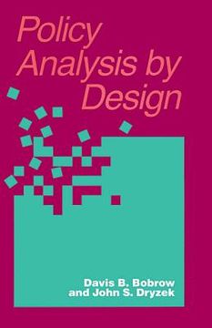 portada policy analysis design (en Inglés)