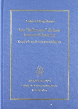 portada refraneros de juan lorenzo palmireno . estudio de sus fuentes paremiologicas (ru