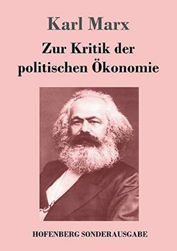 portada Zur Kritik der Politischen Ökonomie (en Alemán)