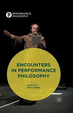 portada Encounters in Performance Philosophy