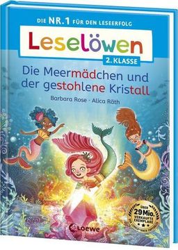 portada Leselöwen 2. Klasse - die Meermädchen und der Gestohlene Kristall (en Alemán)