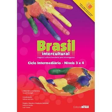 portada 0 BRASIL INTERCULTURAL 3-4 INTERMEDIARIO - (en Portugués)
