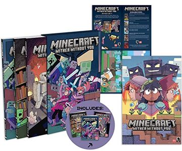portada Minecraft: Wither Without you Boxed set (Graphic Novels) (in English)